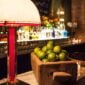 Venini Belboi Table Lamp on a bar