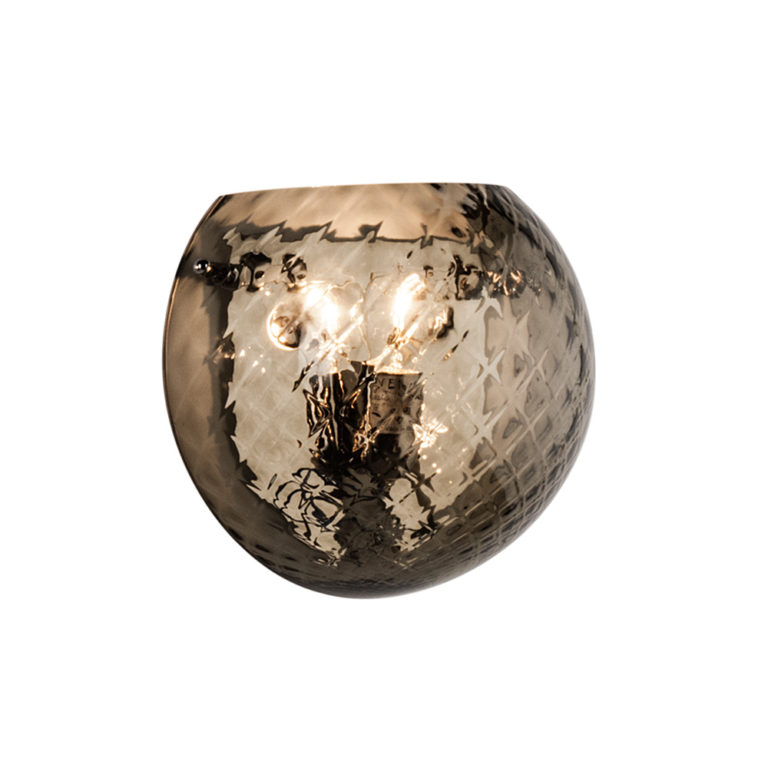 Venini Balloton Wall Sconce Grey