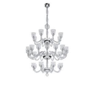 Venini Martinengo 20 Light Chandelier