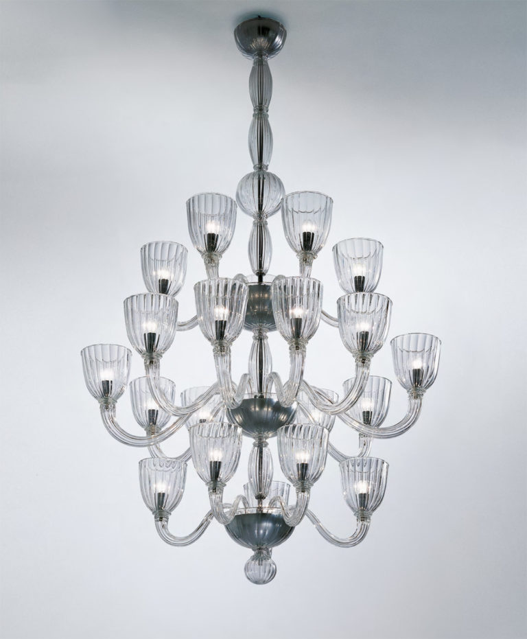 Venini Martinengo 20 Light Chandelier Mood Venini Martinengo 20 Light Chandelier Mood