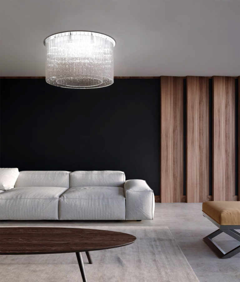 Venini Nastri Ceiling Light Mood
