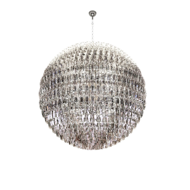 Venini Poliedri Sfera Chandelier Small