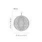 Venini Poliedri Sfera Chandelier Small Scale