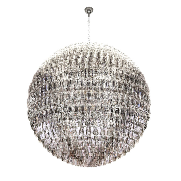 Venini Poliedri Sfera Chandelier Large