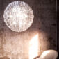 Venini Poliedri Sfera Chandelier Small Mood