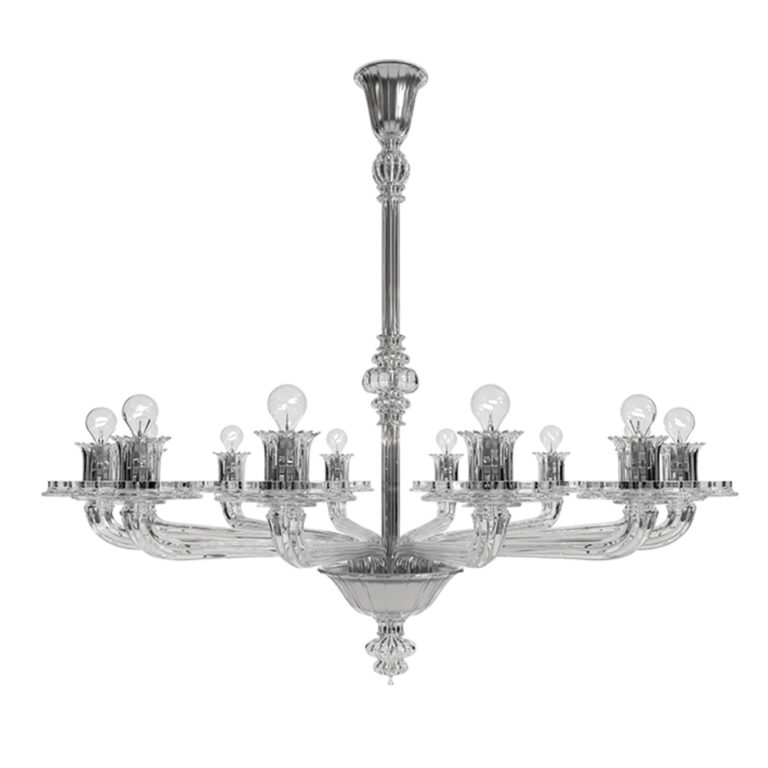 Venini Porpora 12-Light Chandelier Venini Porpora 12-Light Chandelier