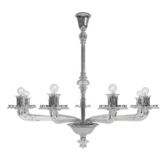 Venini Porpora 9-Light Chandelier