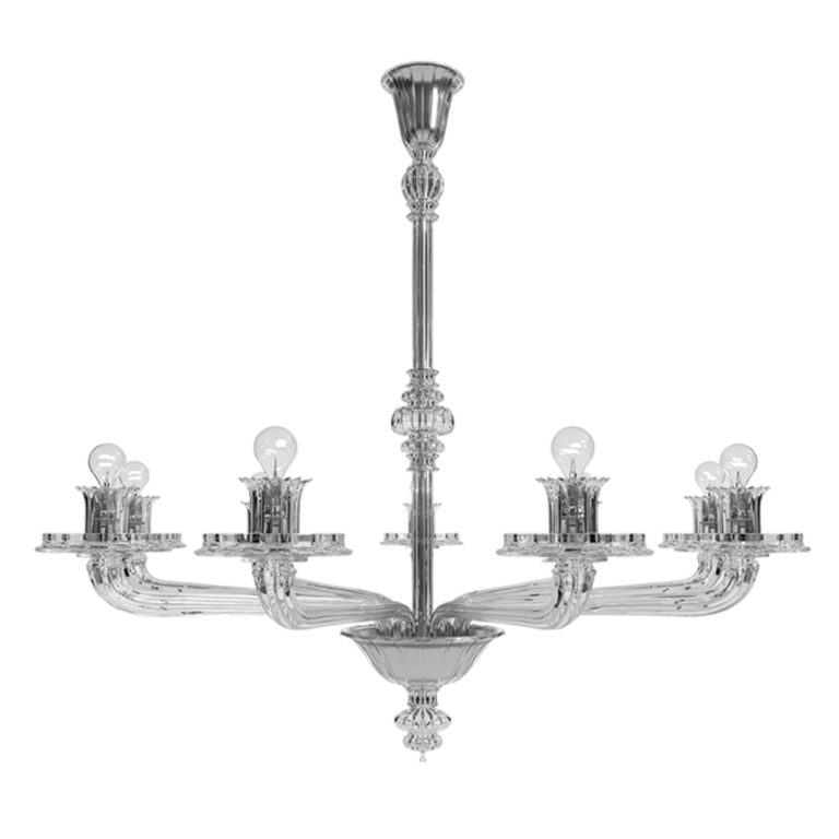 Venini Porpora 9-Light Chandelier Venini Porpora 9-Light Chandelier