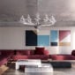 Venini Porpora 7-Light Chandelier Mood Lifestyle