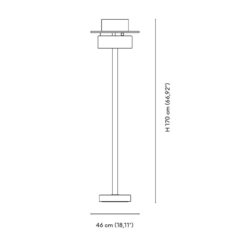 Venini Ratrih Floor Lamp Scale Venini Ratrih Floor Lamp Scale