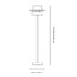 Venini Ratrih Floor Lamp Scale