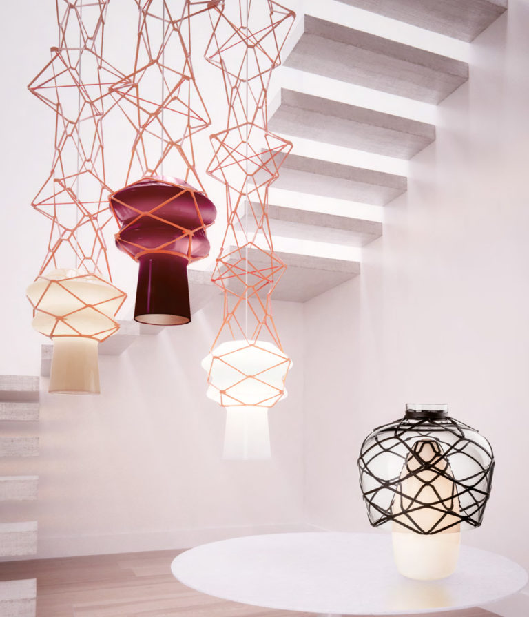 Venini Stelle Filanti Pendant Lights Mood