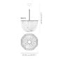 Venini Triedri Chandelier Large Scale