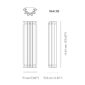 Venini Triedri Wall Sconce Scale