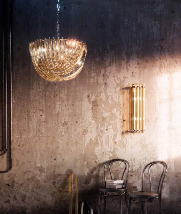 Venini Triedri Chandeliers Mood