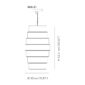 Venini Zoe Pendant Light Large Scale