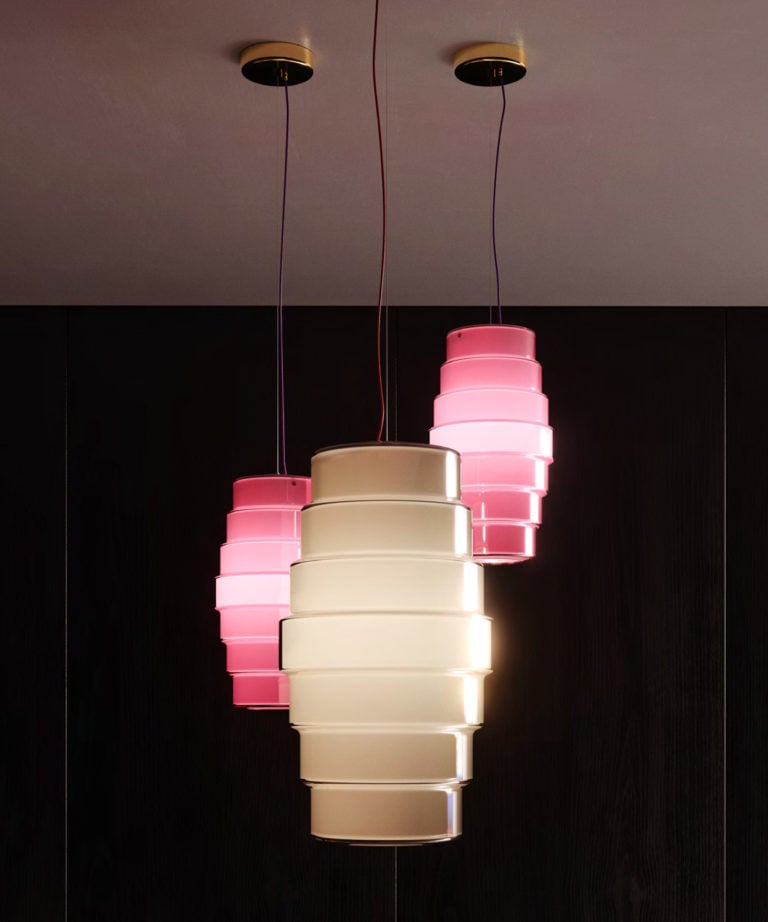 Venini Zoe Pendant Lights Mood Venini Zoe Pendant Lights Mood