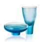 Venini Battuti Vases Aquamarine Parent