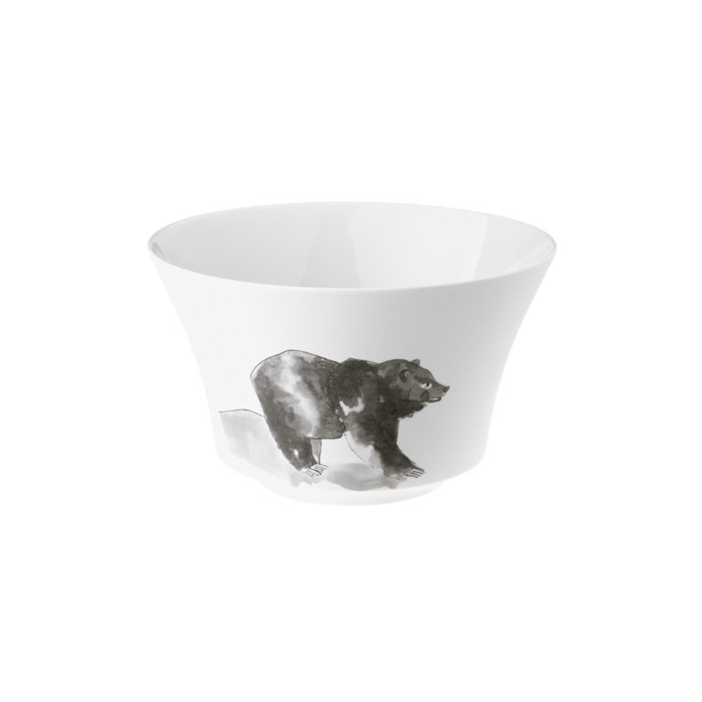 Hering Berlin Piqueur High Serving Bowl Bear