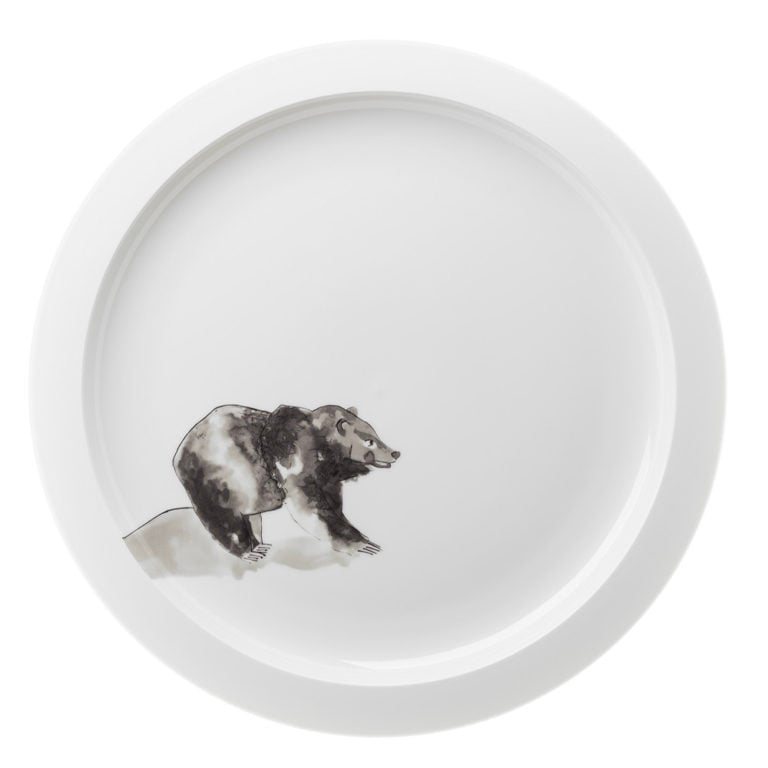 Hering Berlin Piqueur Carving Platter Bear Hering Berlin Piqueur Carving Platter Bear