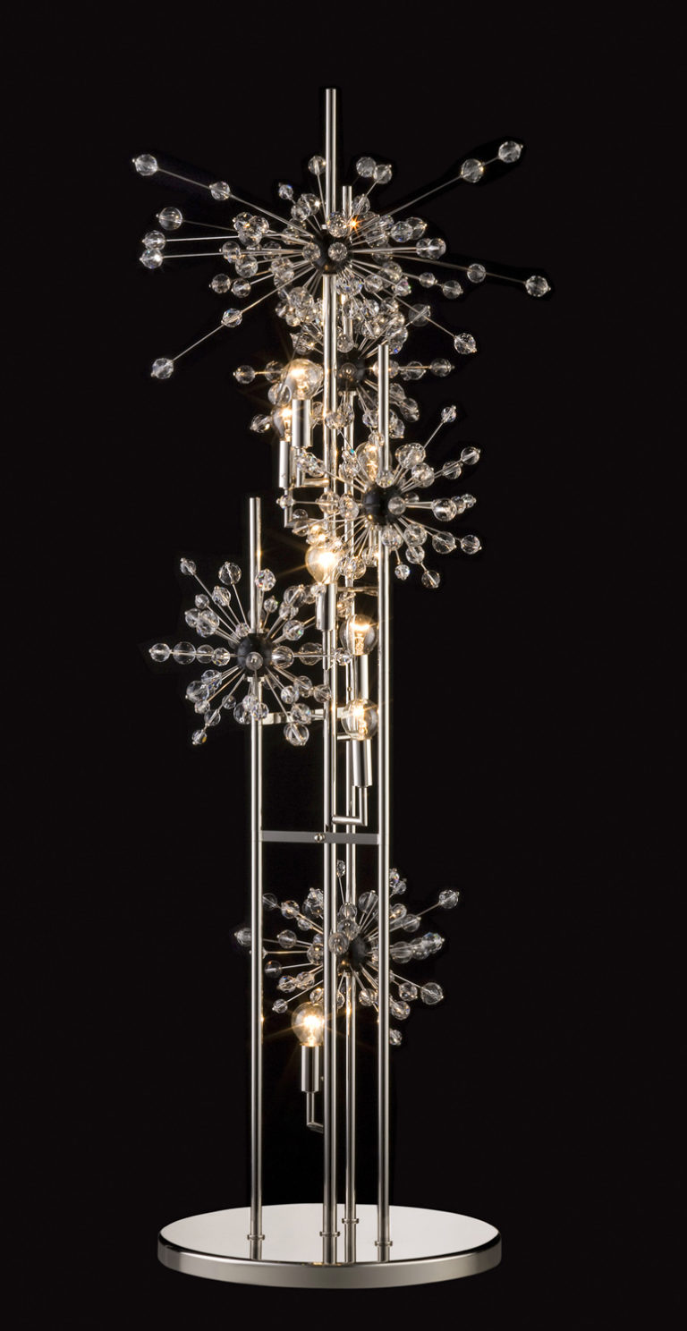 Lobmeyr Sputnik Floor Lamp Mood Close Up