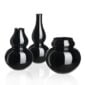 Lobmeyr Calabash Flower Vases Black Parent