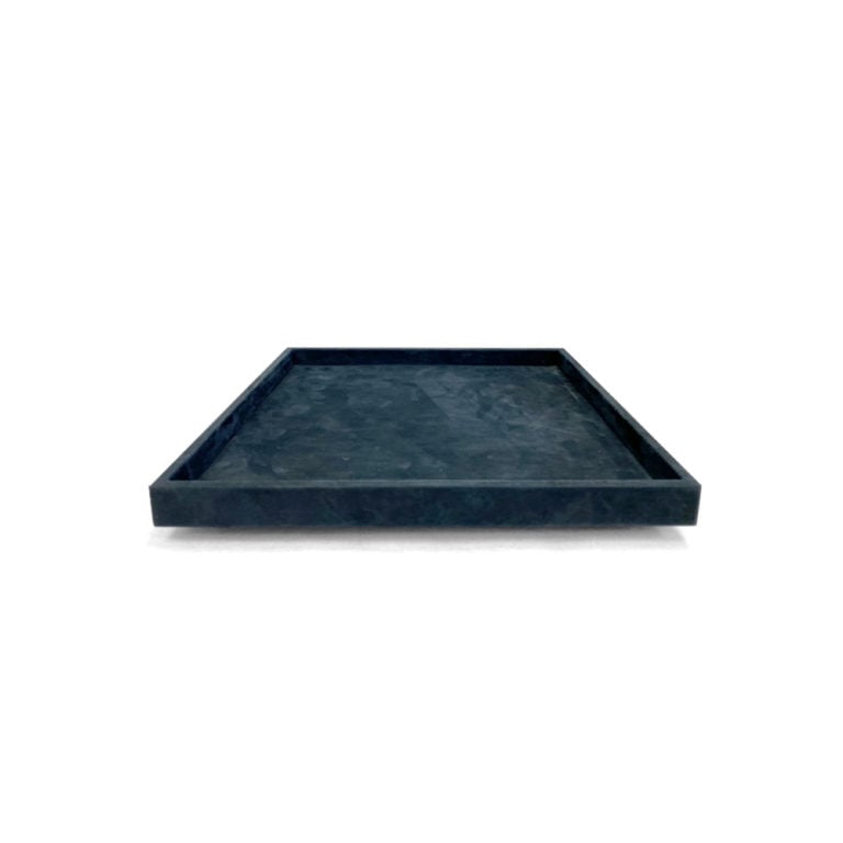 Michaël Verheyden Caro Tray in Oceano Suede Michaël Verheyden Caro Tray in Oceano Suede