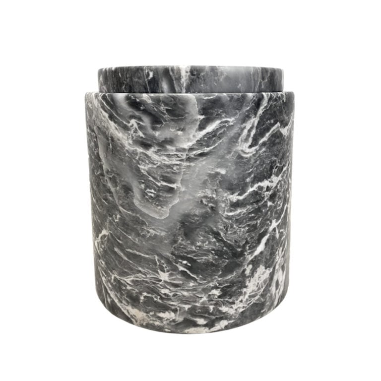 Michaël Verheyden Cont L in Grigio Antico Venato Marble