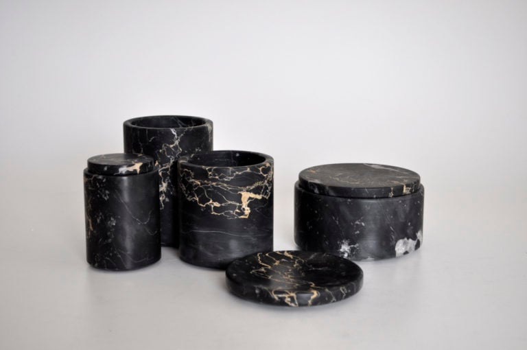 Michaël Verheyden Coppa High in Portoro Black Marble