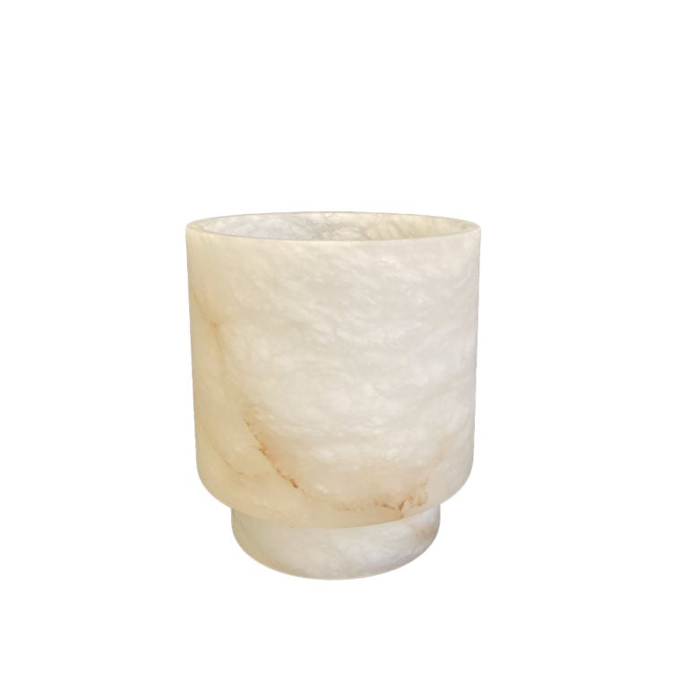 Michaël Verheyden T-Light M in White Alabaster Michaël Verheyden T-Light M in White Alabaster
