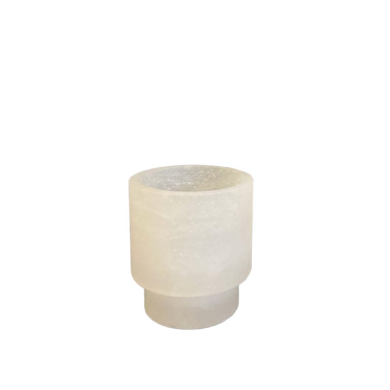 Michaël Verheyden T-Light in White Alabaster