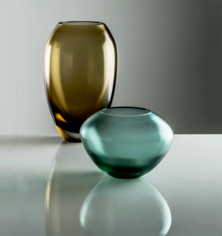 Venini Incisi Curved Vases II Mood Venini Incisi Curved Vases II Mood
