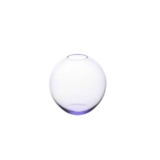 Lobmeyr Small Fish Bowl Vase in Amethyst | Kneen & Co