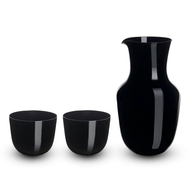 Lobmeyr No. 267 Alpha Glassware Black