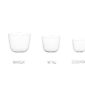 Lobmeyr No. 267 Alpha Tumblers Clear Mood Scale