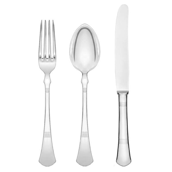 Jarosinski & Vaugoin No. 74 Sterling Silver Five Piece Place Setting
