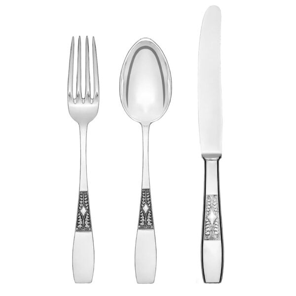 Jarosinski & Vaugoin No. 77 Sterling Silver Five Piece Place Setting