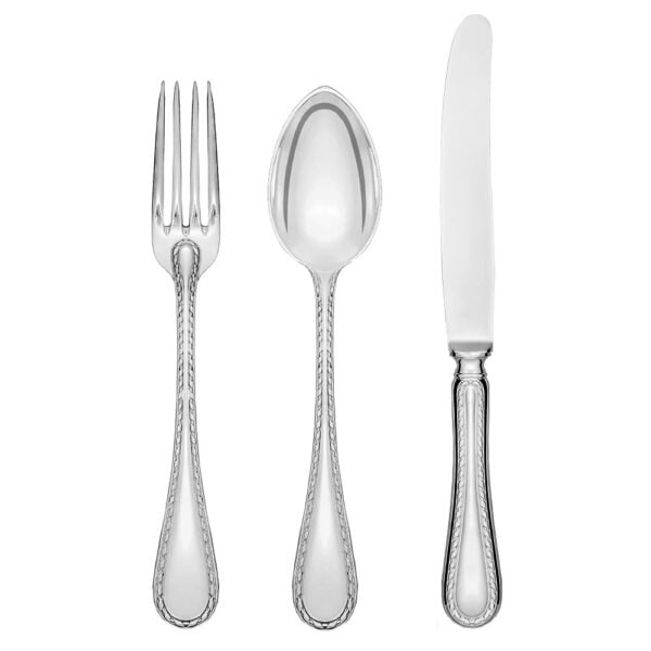 Jarosinski & Vaugoin No. 84 Sterling Silver Five Piece Place Setting