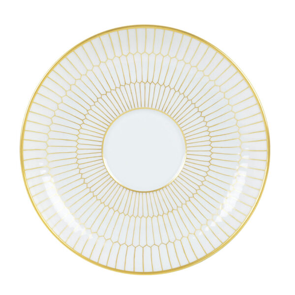 Nymphenburg Orion Honeycomb Gold Tea Saucer.jpg