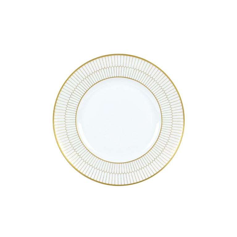 Nymphenburg Orion Honeycomb Gold Bread Plate Nymphenburg Orion Honeycomb Gold Bread Plate