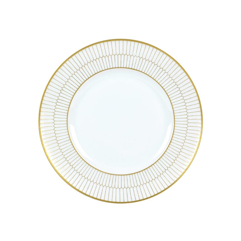 Nymphenburg Orion Honeycomb Gold Salad or Dessert Plate