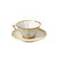 Nymphenburg Europa Pearl Tea Cup and Saucer