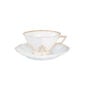 Nymphenburg Gold Pearl Tea Cup and Saucer