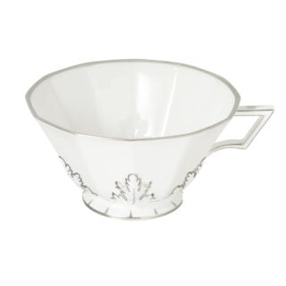 Nymphenburg Platinum Pearl Tea Cup