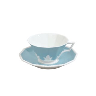 Nymphenburg Symphony Blue Pearl Tea Saucer