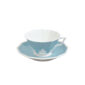 Nymphenburg Symphony Blue Pearl Tea Saucer