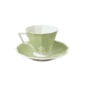 Nymphenburg Symphony Green Pearl Coffee Saucer