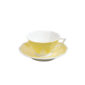 Nymphenburg Symphony Yellow Pearl Tea Saucer