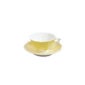 Nymphenburg Symphony Yellow Pearl Demitasse Saucer