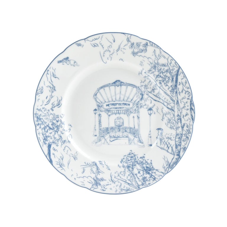 Bernardaud Tout Paris Salad Plate Bernardaud Tout Paris Salad Plate